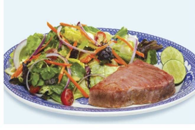Atún Sellado a la plancha o al Mojo de ajo o al ajillo