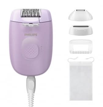 Depiladora Philips BRE257/00 Closed, Cabezales de Contacto con la Piel