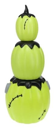 Stacked Frankenstein Pumpkins 3-Pack Frankenstein