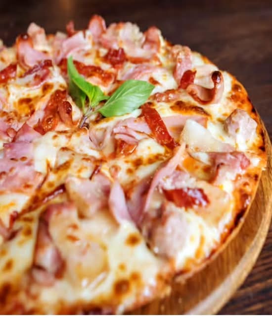 Pizza Fiambre e Bacon