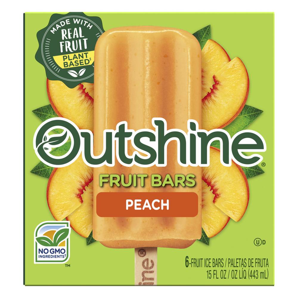 Outshine Peach Fruit Bars (14.7 fl oz)