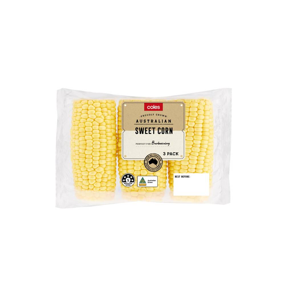 Coles Sweet Corn 3 pack
