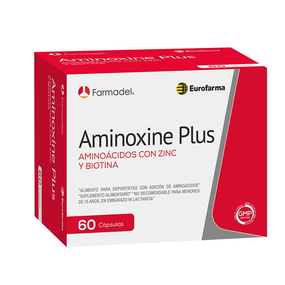 AMINOXINE PLUS X 60 CAPSULAS