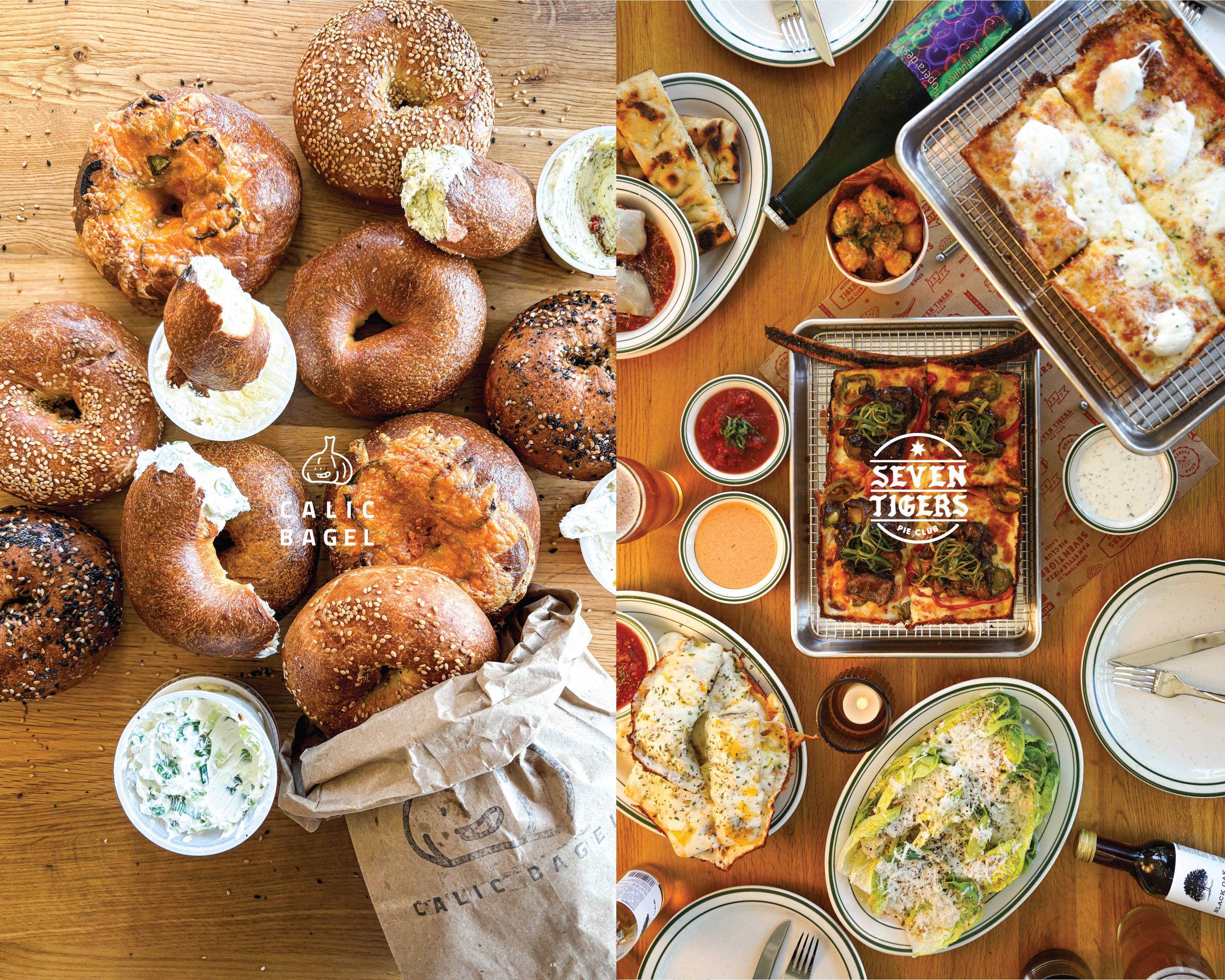 Order Calic Bagel X Seven Tigers Pie Club Delivery In Los Angeles ...