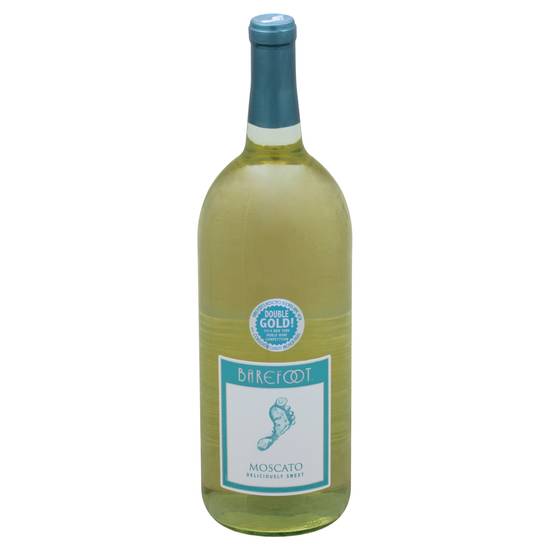 Barefoot Moscato Deliciously Sweet White Wine (1.5 L)