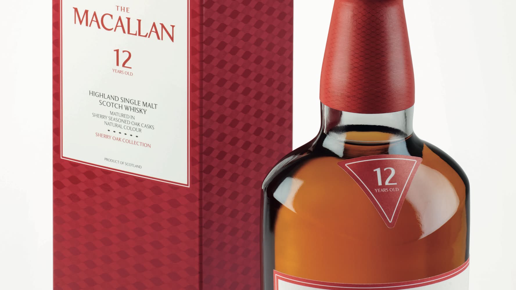 The Macallan Highland Single Malt Scotch Whisky 12 Year Old (750 
