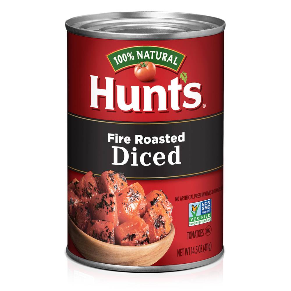 Hunt's Fire Roasted Diced Tomatoes