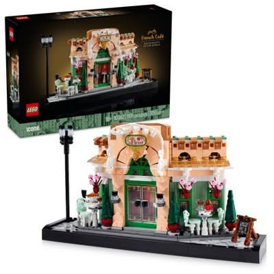 LEGO Icons French Café Paris Home Decor Kit 10362 (1101 ct)