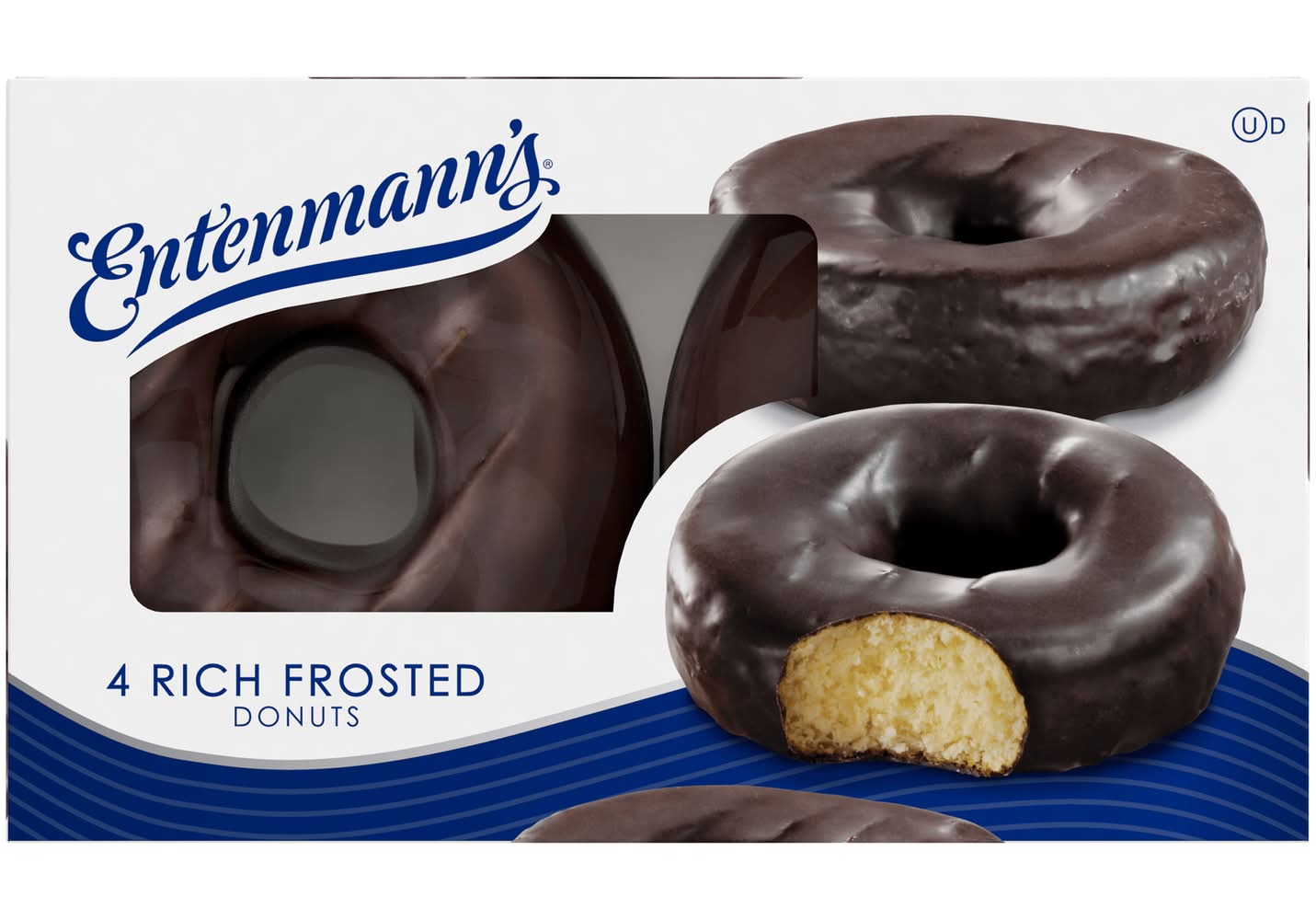 Entenmann's Donuts, Rich Frosted (8.25 oz, 4 ct)