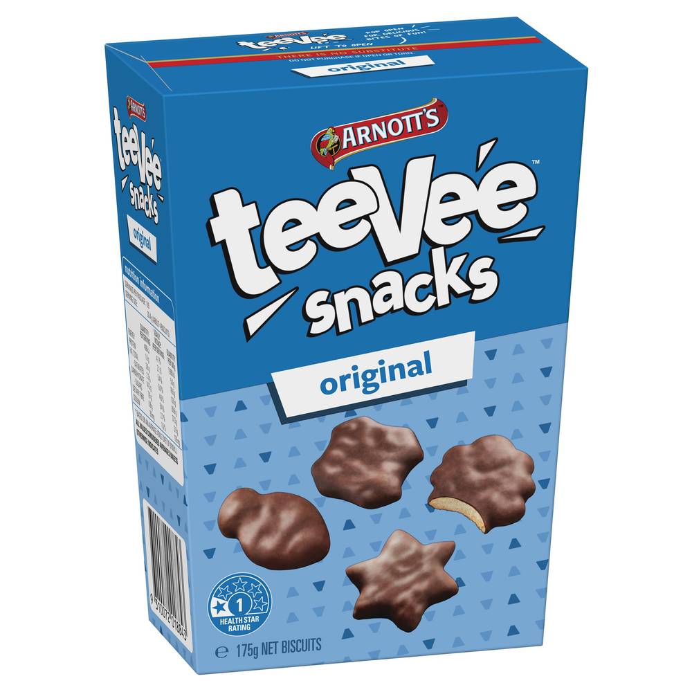 Arnott's Original Teevee Snacks Chocolate Biscuits (175g)