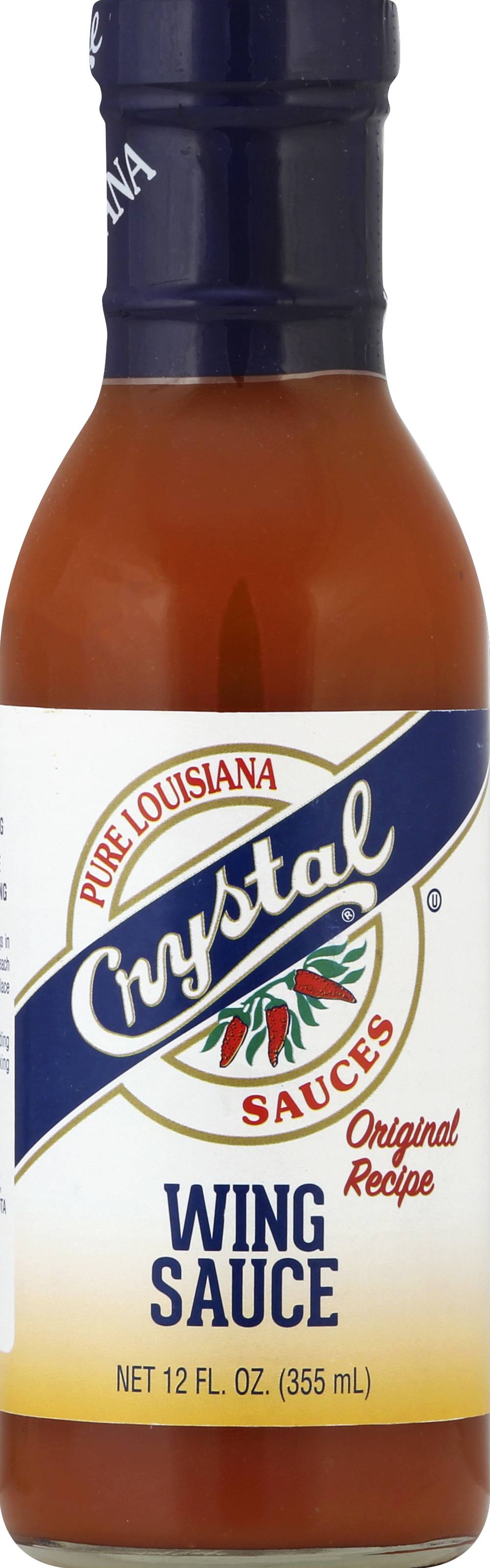 Crystal Original Wing Sauce (12 fl oz)