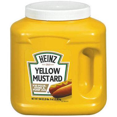 Heinz - Yellow Mustard - 104 oz Jug