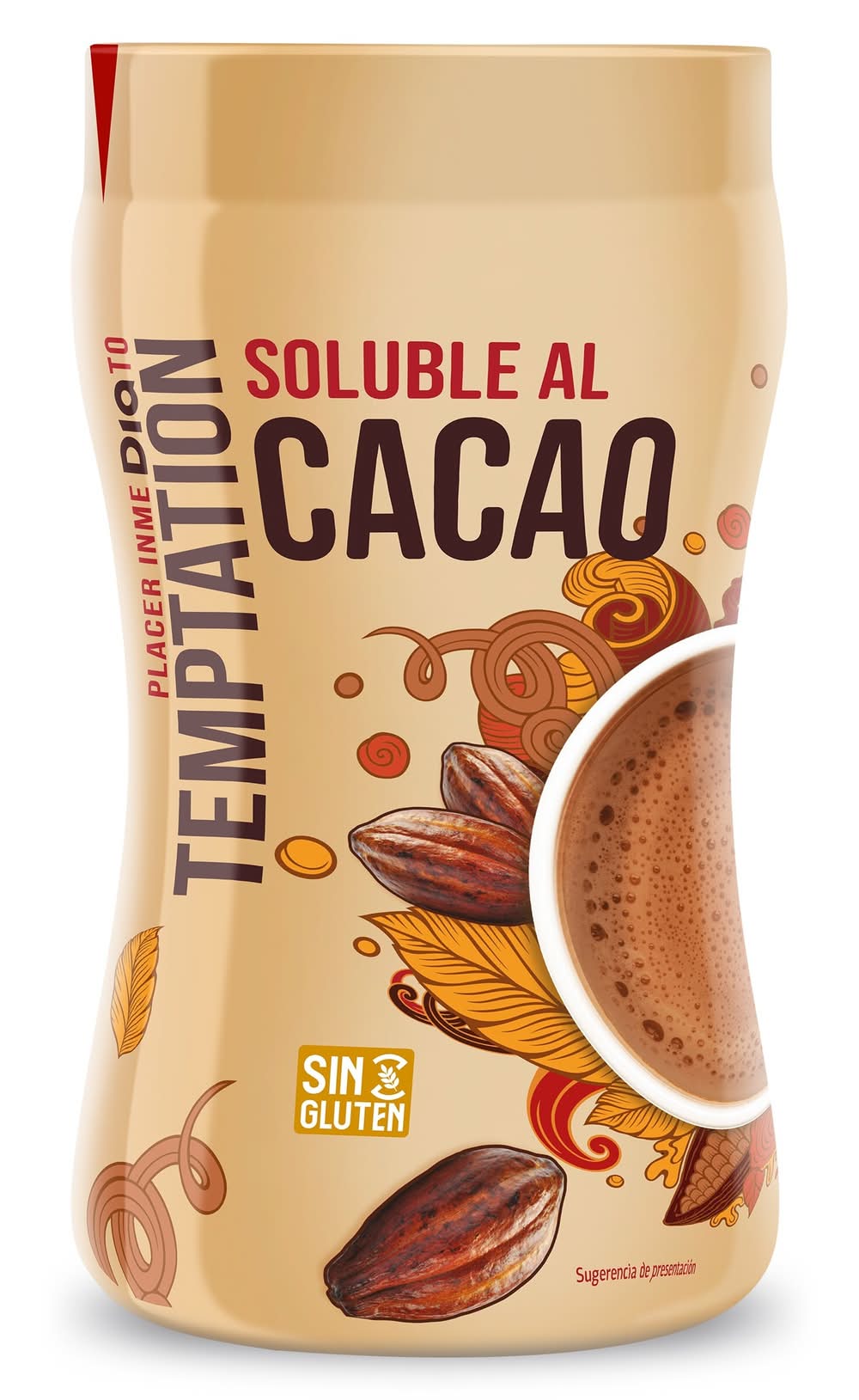 Soluble Al Cacao Temptation De Dia Bote 500 G