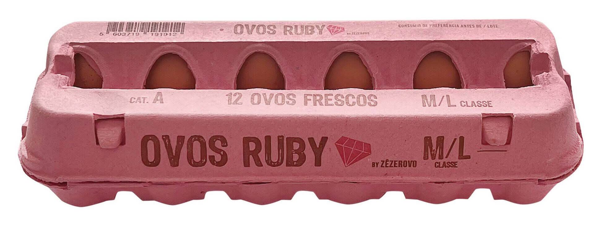 Ovos Classe M/L Ruby Zêzerovo (emb. 12 un)