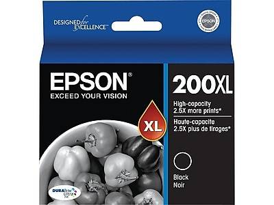 Epson 200xl Durabrite Ultra High-Yield Black Ink Cartridge
