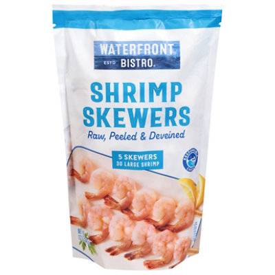 Bistro Waterfront Shrimp Skewers