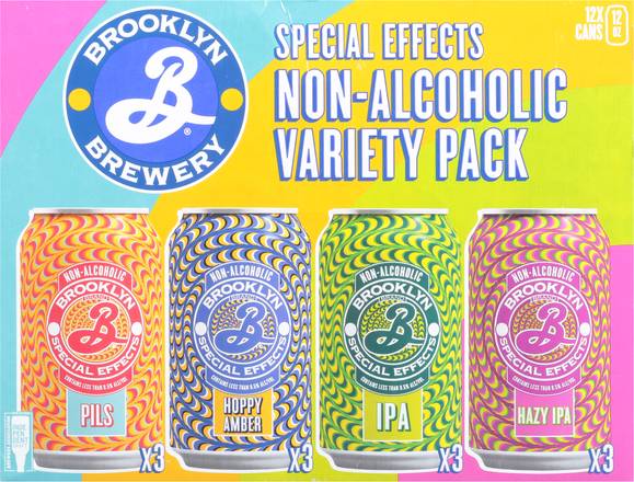 Brooklyn Brewery Variety pack Special Effects Beer (12 ct, 12 fl oz)