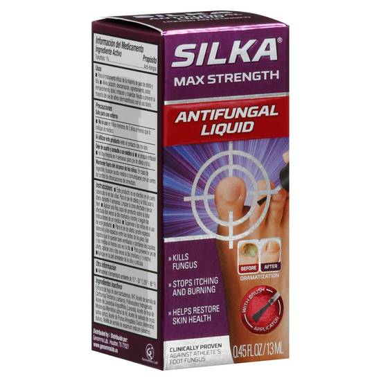 Silka Max Strength Antifungal Liquid With Brush Applicator