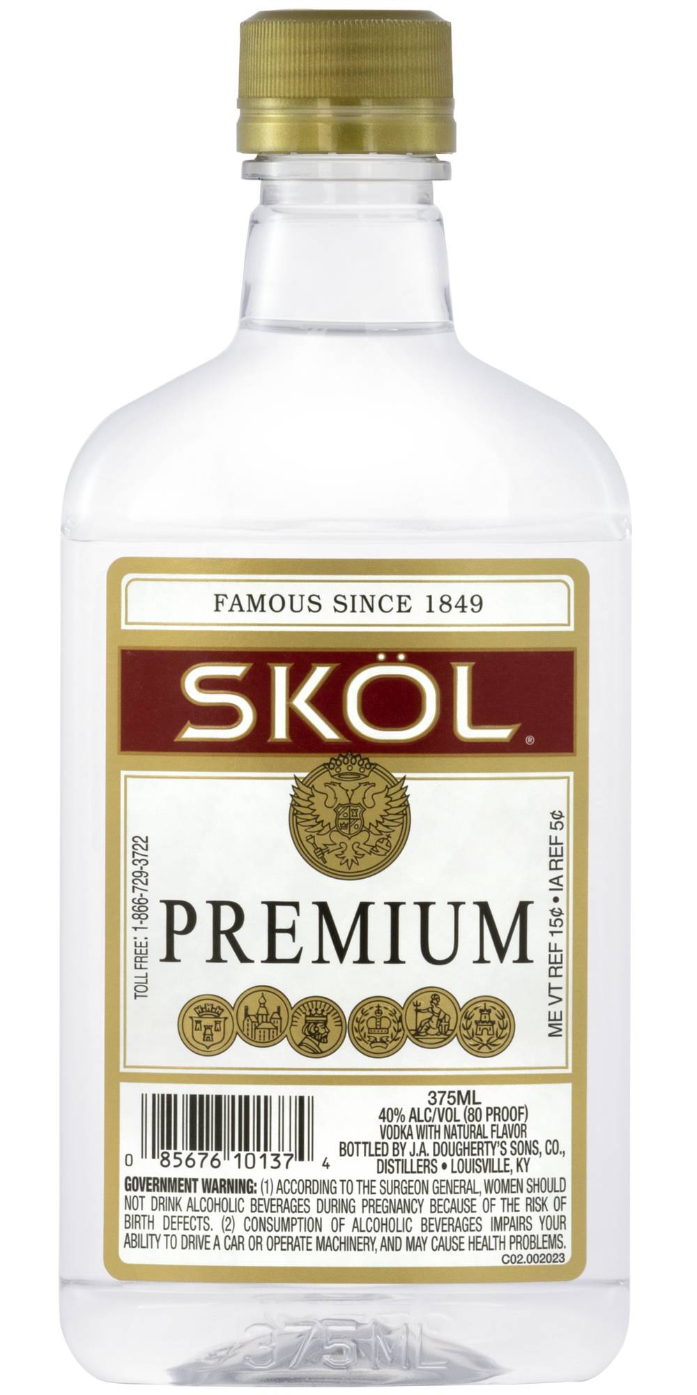 Skol Vodka 80 Proof (375 ml)