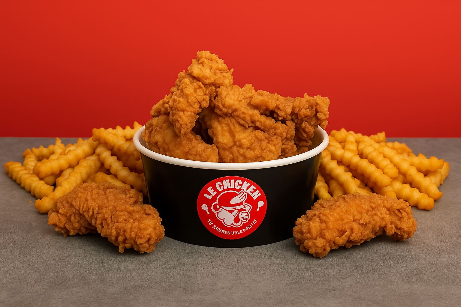 MENU CHICKEN POUR 4