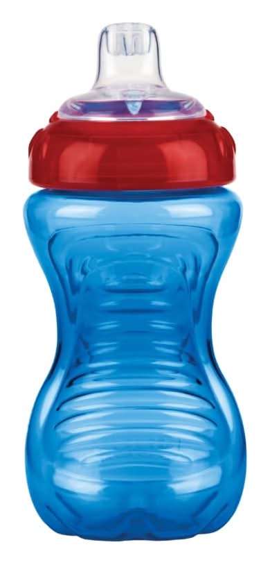 Nuby (10oz easy grip cup with sil spout, colors may vary)