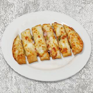 Cheesy Toast stuffed with Green Chillies