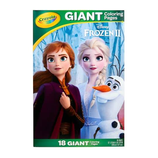 Crayola 18 Pages Disney Frozen 2 Giant Coloring Book