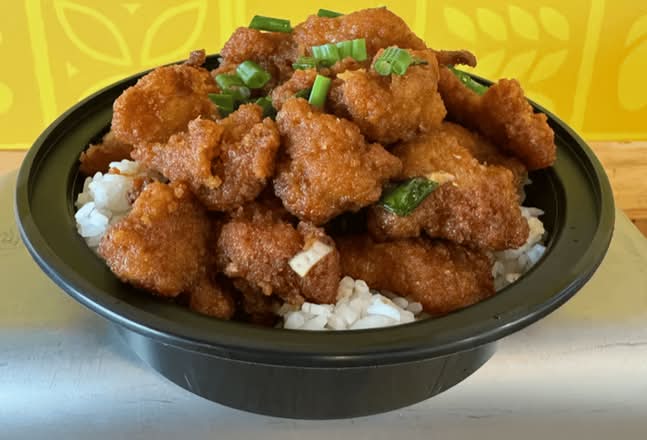 Garlic Chicken Bowl