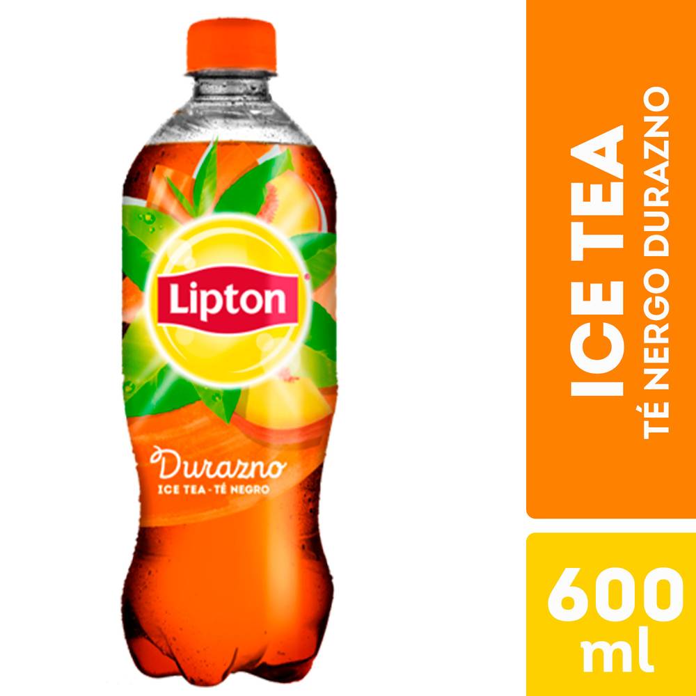 Lipton ice tea black durazno (600 ml)