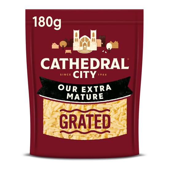 CATHEDRAL CITY Our Extra Mature Cheddar Grated 180g