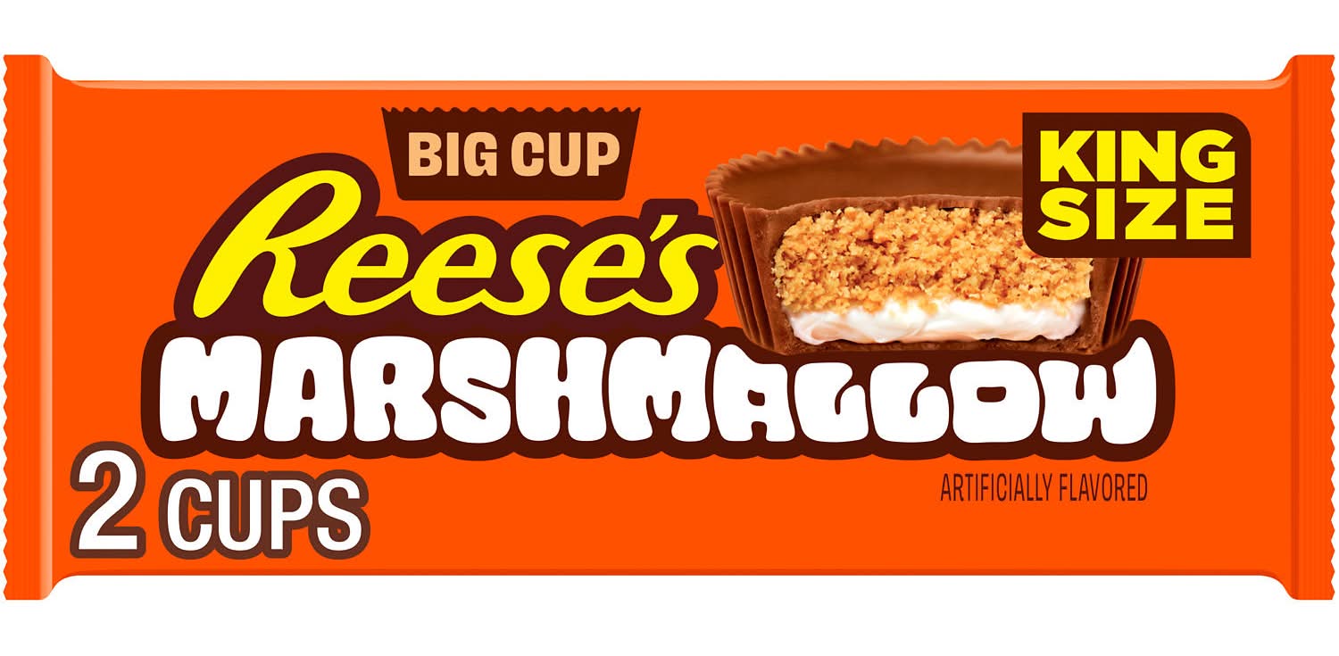 Reese's Big Cup Chocolate, Marshmallow, King (2.8 oz)