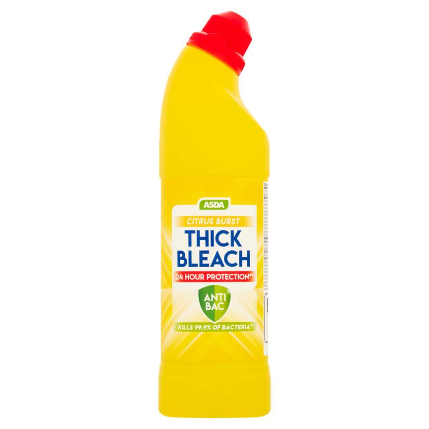 Asda Citrus Burst Thick Bleach 750ml