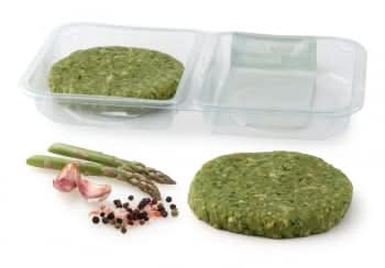 Hamburguesa de pollo campero con espinaca · Coren (2 x 125 g)