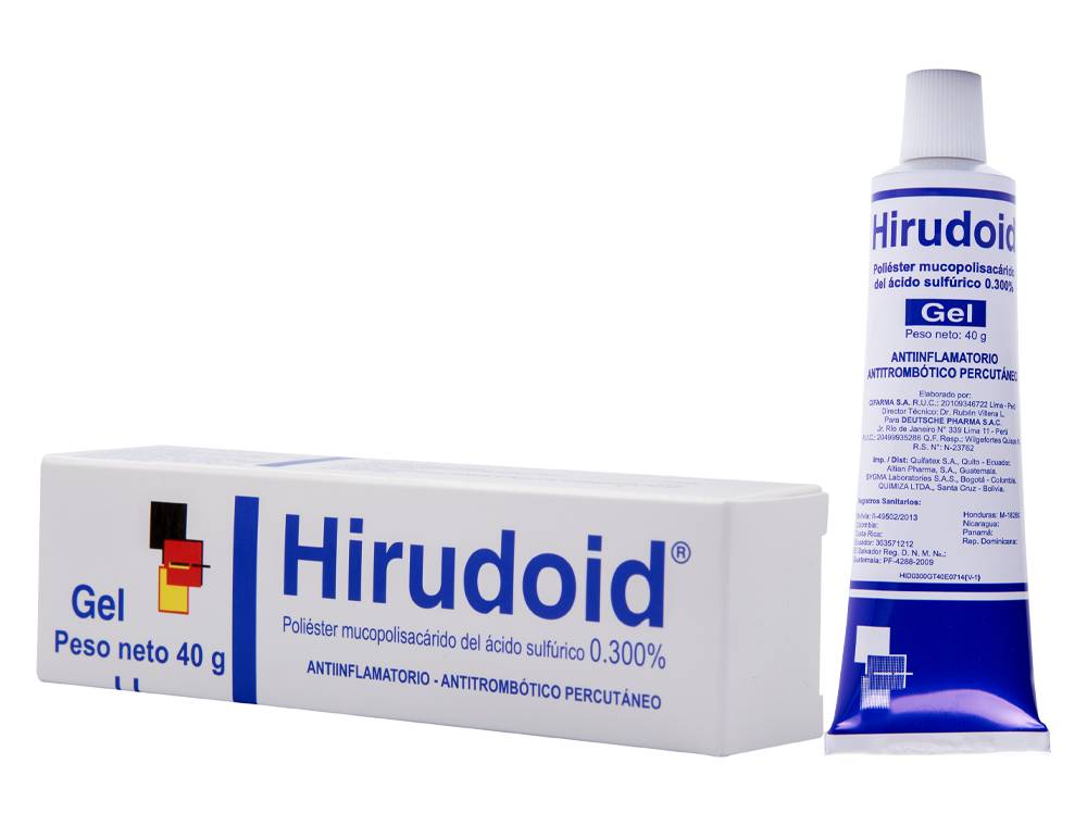 HIRUDOID GEL 0.3% TUBO*40G