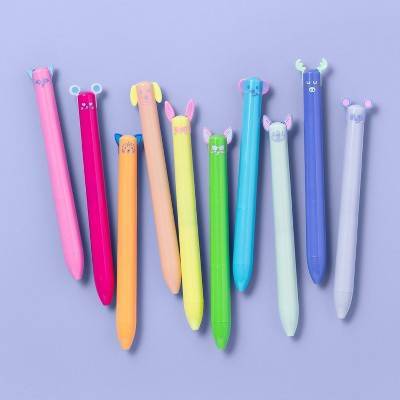 10pk Ballpoint Character Pen Set - More Than Magic™