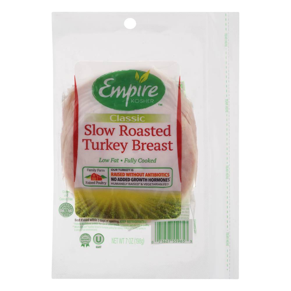 Empire Kosher Slow Roasted Turkey Breast (7 oz)