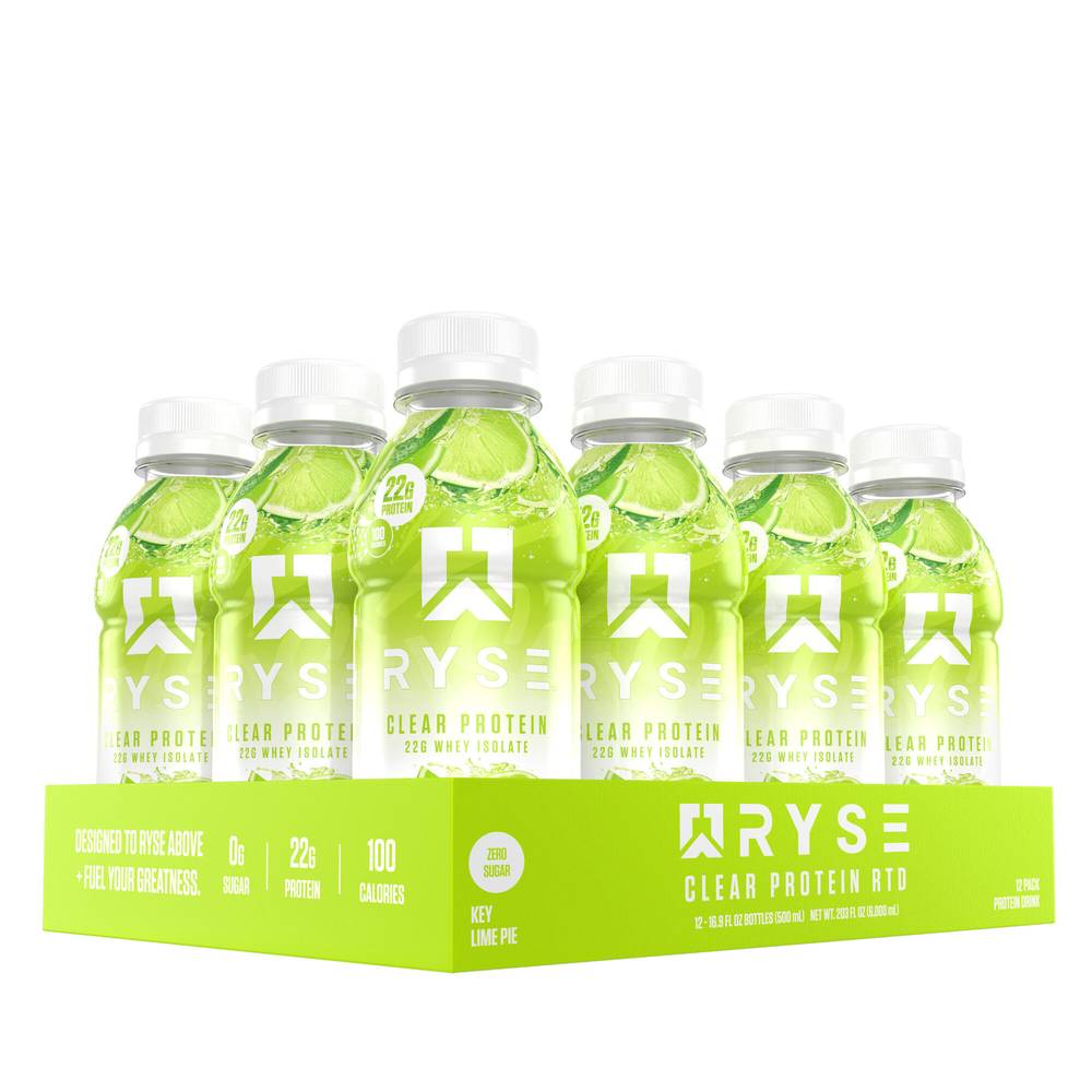 Clear Protein RTD - Key Lime Pie - 16.9 fl oz (12 Bottles) (1 Unit(s))