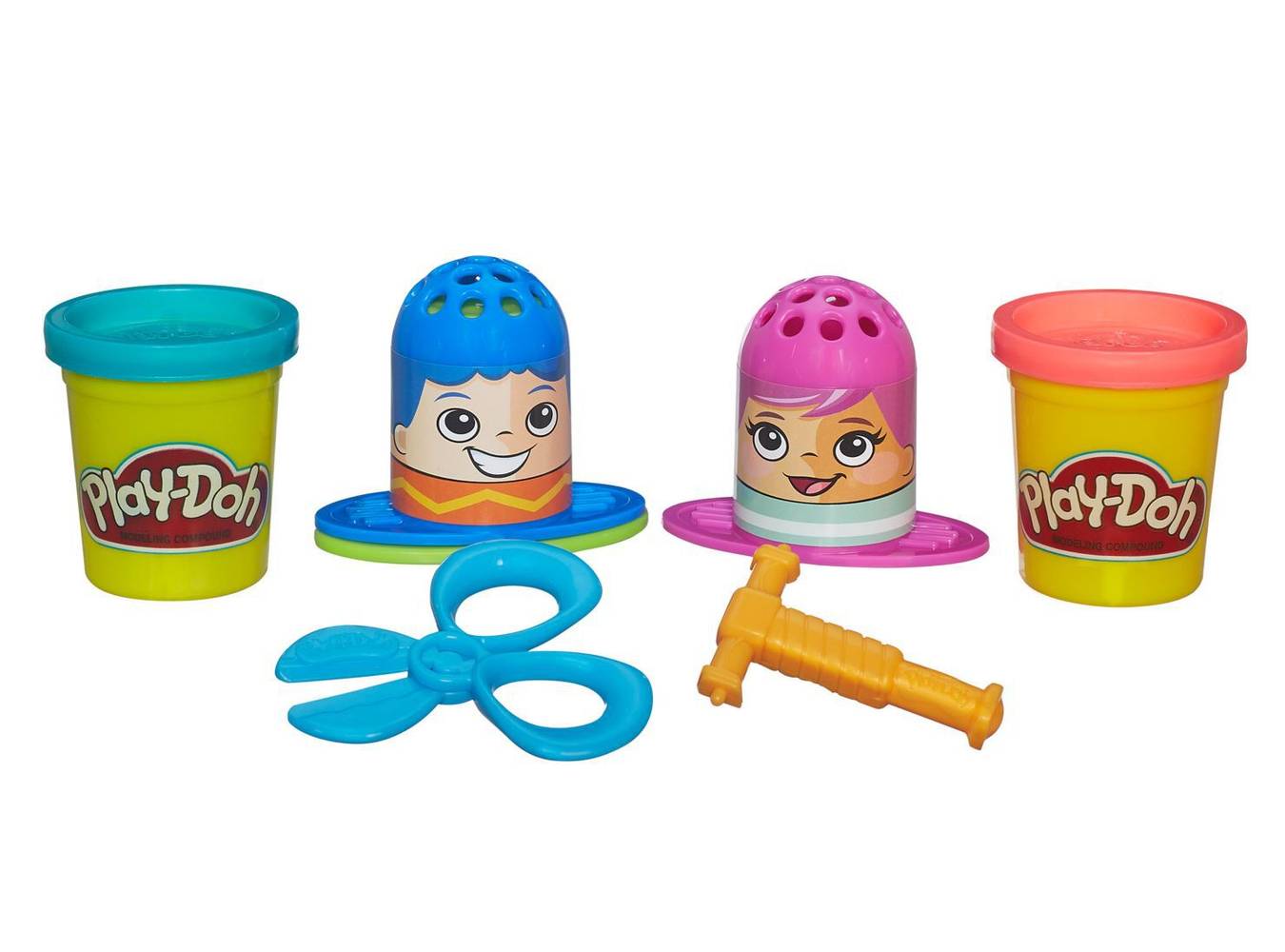 Play-doh peinados divertidos (1 u)