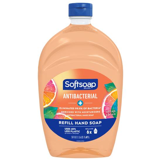 Softsoap Crisp Clean Antibacterial Hand Soap Refill