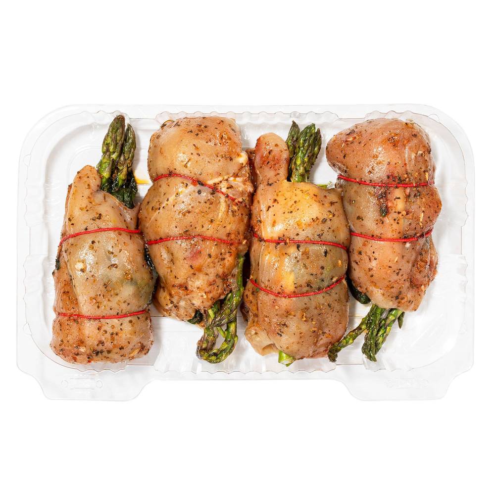Chicken Breast Stuffed With Asparagus, Spinach & Feta