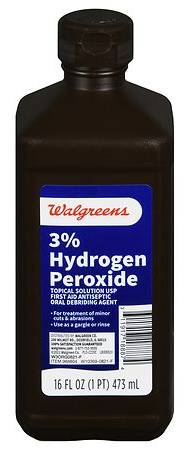 Walgreens 3% Hydrogen Peroxide Topical Solution Usp (16 fl oz)