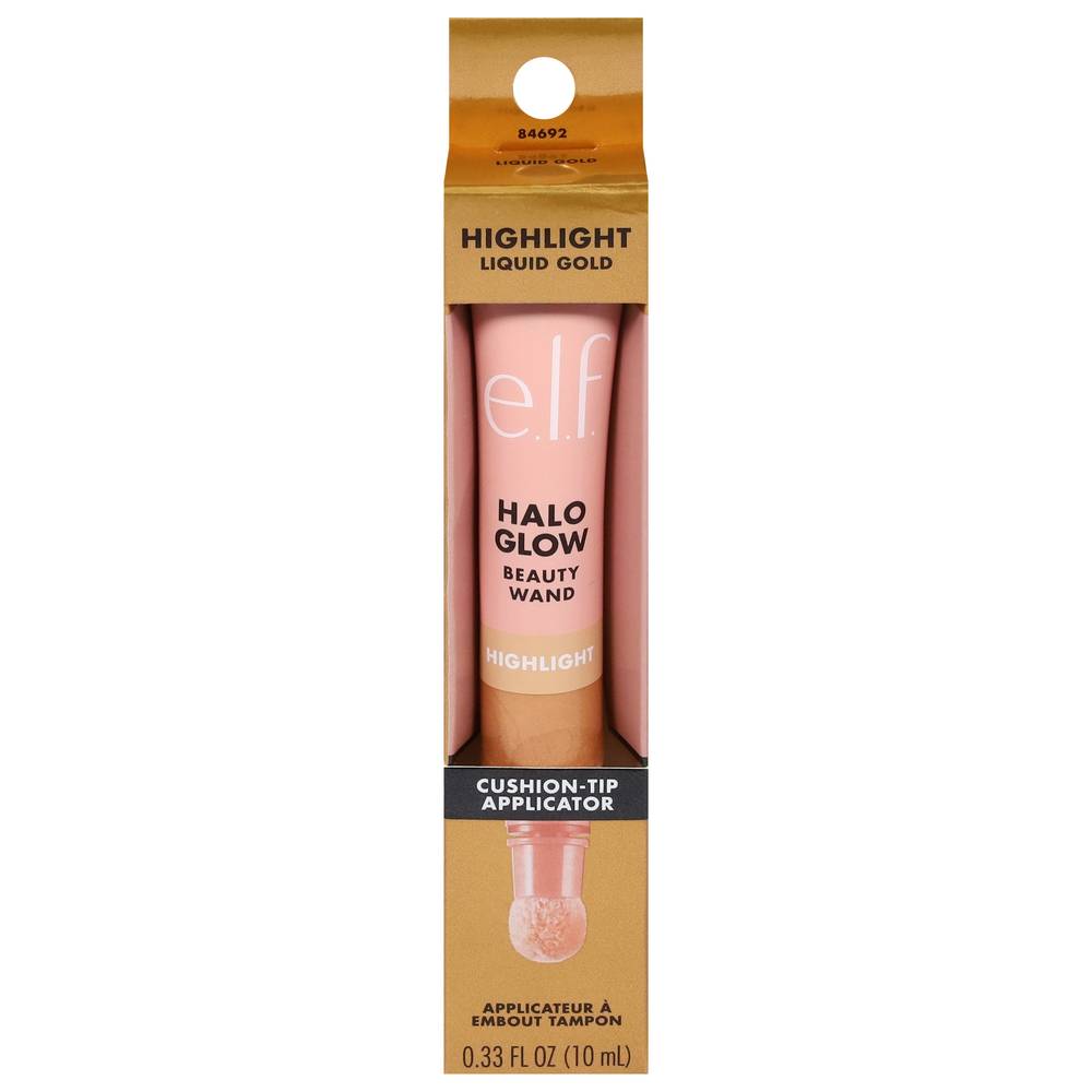 E.l.f. Halo Glow Cushion-Tip Applicator Highlight (liquid gold)