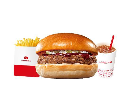 【セット】�絶品ビーフバーガー Ultimate Beefburger Set