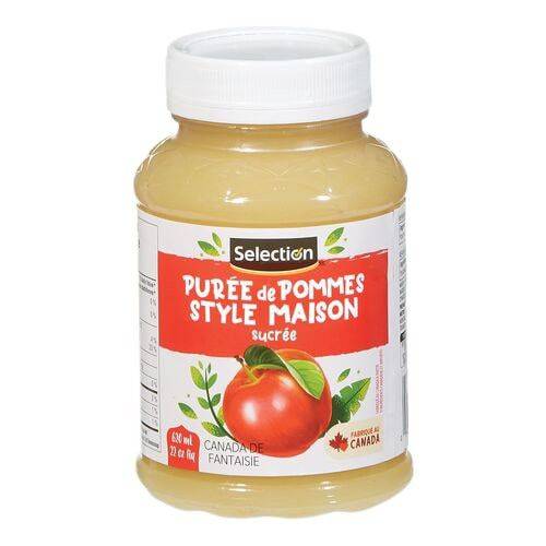 Selection purée de pommes style maison (620ml) - homestyle apple sauce (620 ml)