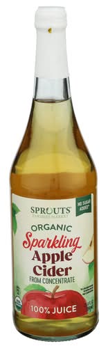 Sprouts Organic Sparkling Apple Cider