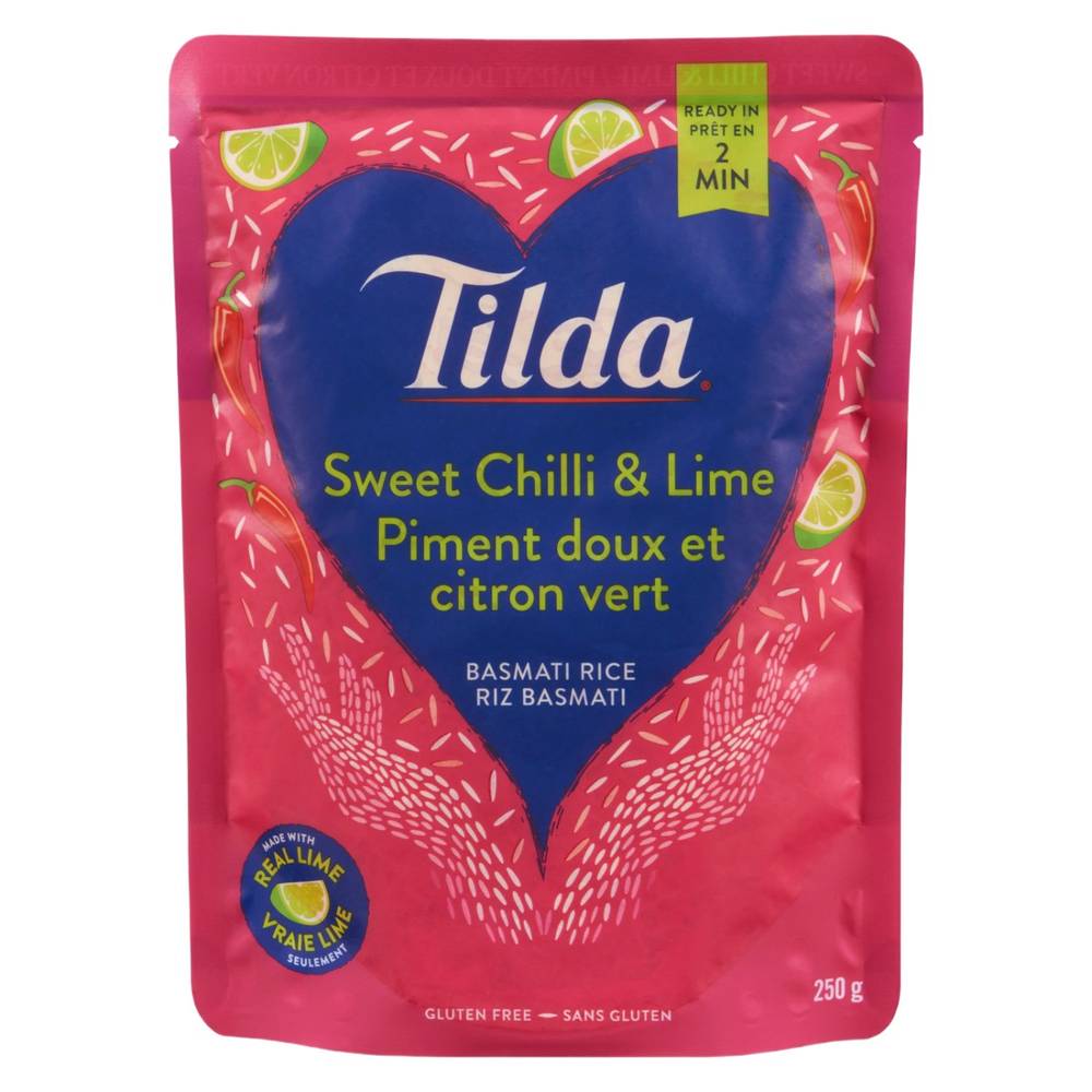 Tilda Sweet Chili & Lime Basmati Rice Side Dish (250 g)