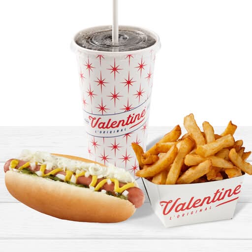 Trios trois étoiles avec frites