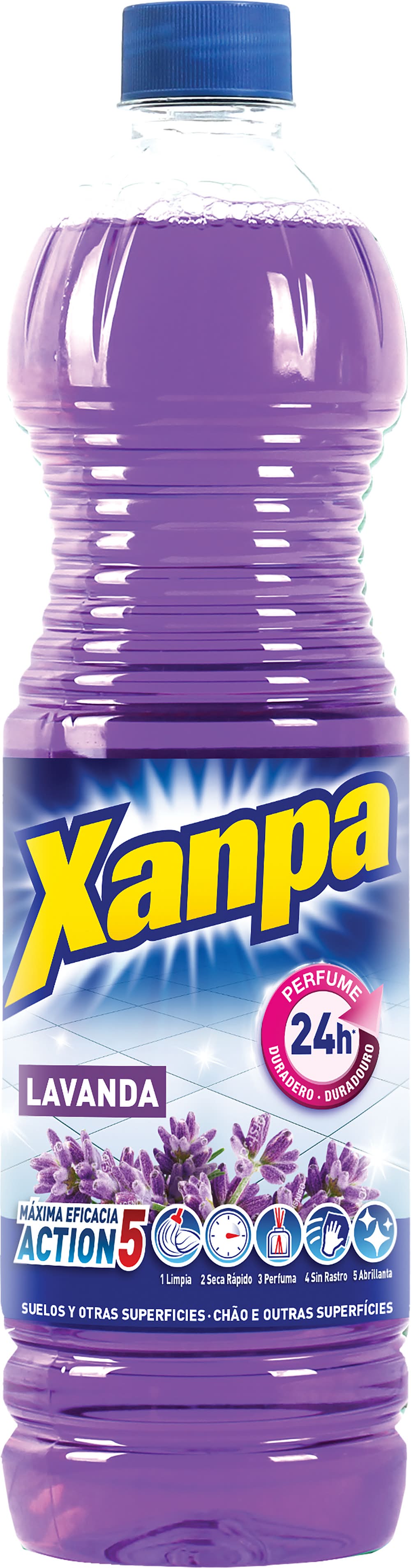 Detergente liquido para suelos y otras superficies · Xanpa - Lavanda (1 L)