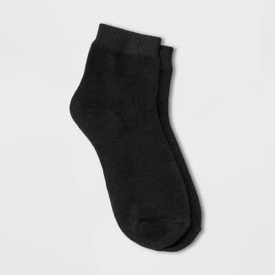 Ankle Socks, Women, 4-10, Black