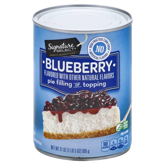 Signature Select Blueberry Pie Filling or Topping